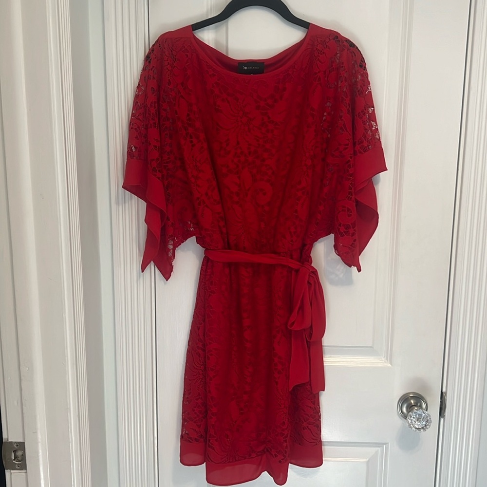 Women’s Red lace dress size Medium